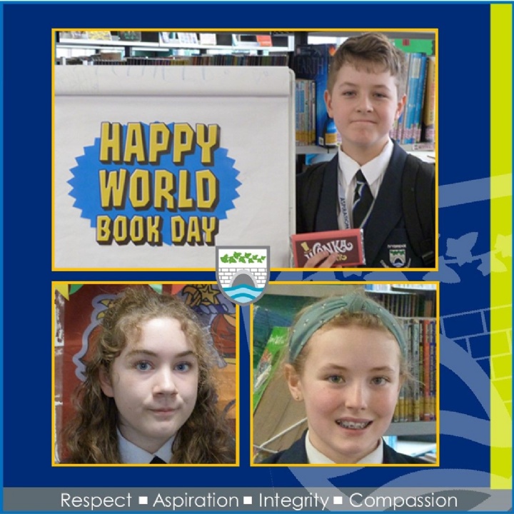  Read all about it! Thank you for participating in ​​​​​​​World Book Day! 